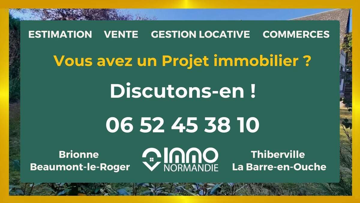 Maison à LA BARRE-EN-OUCHE