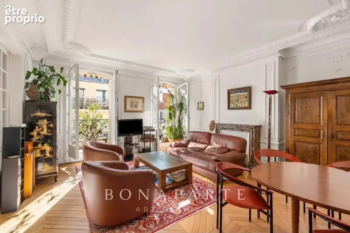 Paris ixe - 148,75 m² - charme de l’ancien - 3 chambres - photo 5