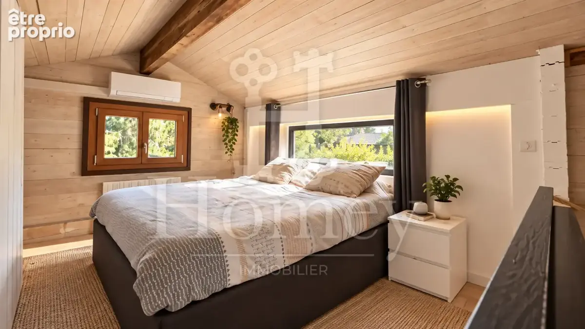 FILLINGES - Véritable Chalet en Madriers - Piscine Chauffée - Forêt Privative de 1200m2 - 10min Frontière Suis - photo 12