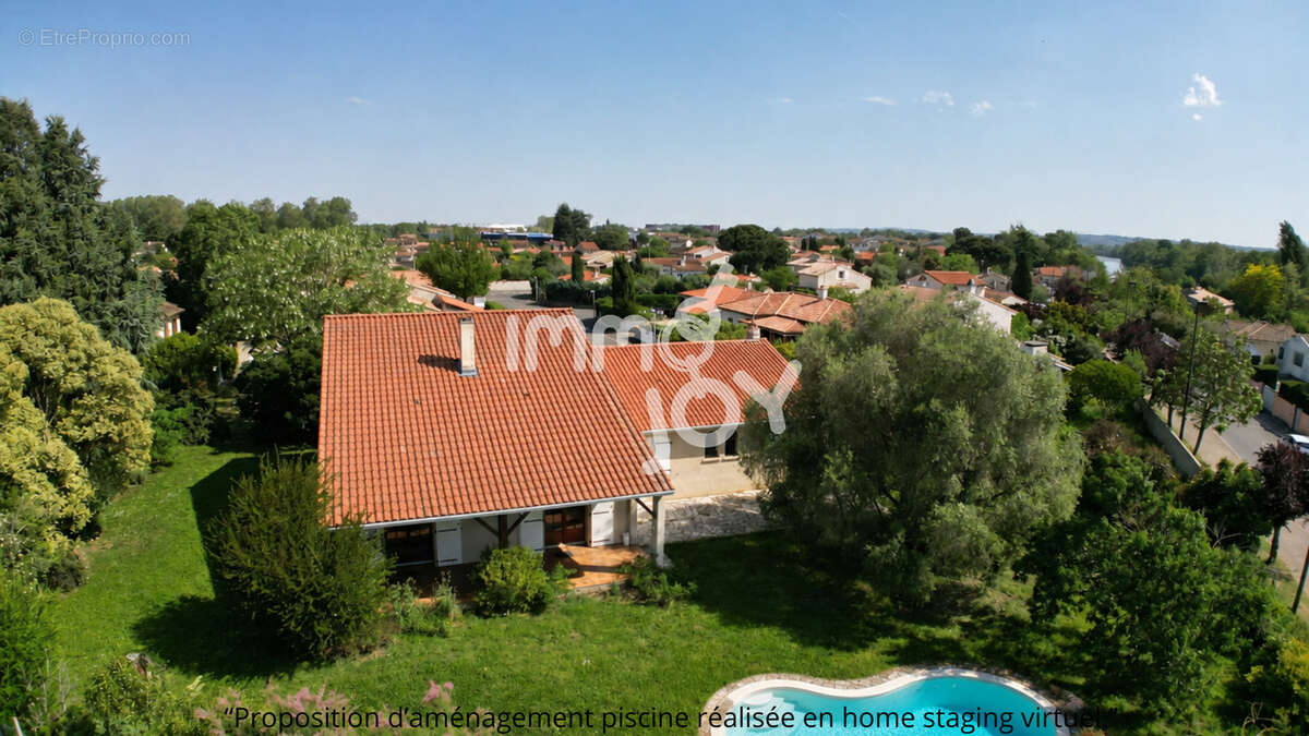 Roques - Grande villa familiale avec sous-sol et terrain piscinable - photo 4
