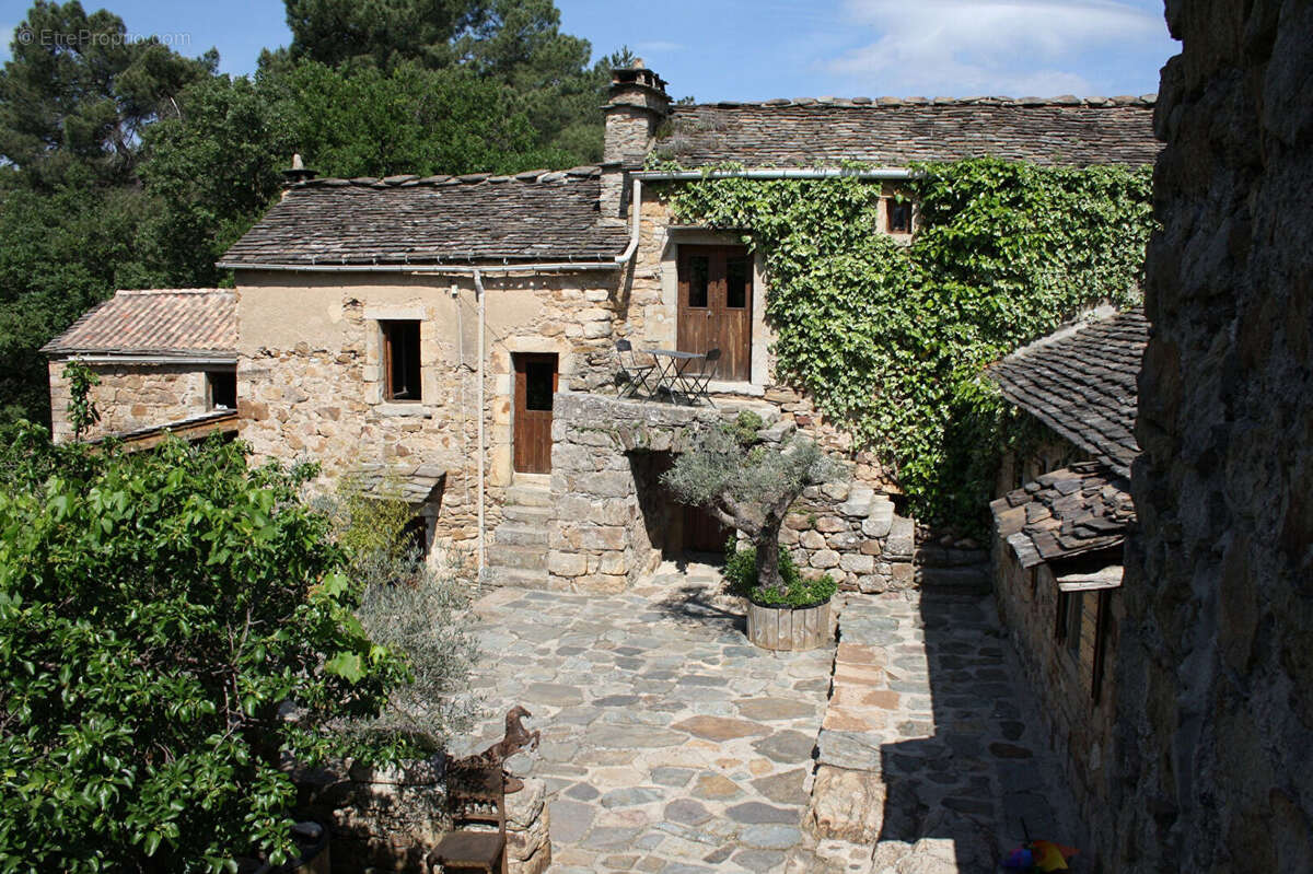 En plein coeur des cévennes authentique mas du XIIème siècle sur 7 hectares de terre - photo 2