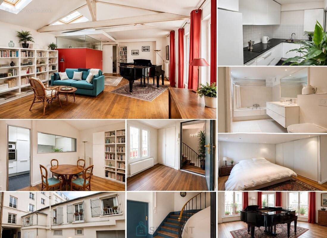 Appartement à PARIS-20E