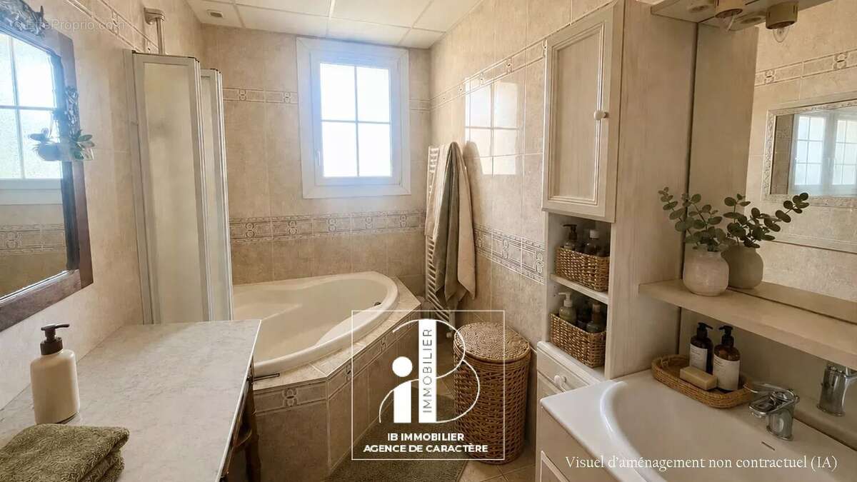 Village aux portes de fontainebleau, une maison de caractere de 92 m² sur un jardin clos de 1600 m - photo 11