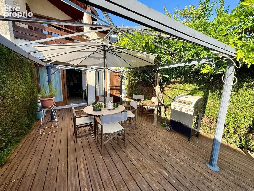 Prévessin Mones 01280, maison mitoyenne 115m2 avec garage, jardin et sous-sol - photo 2