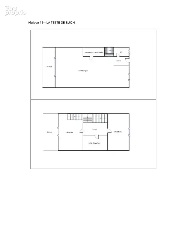 Maison T3 bis duplex avec jardin - LA TESTE DE BUCH - photo 17
