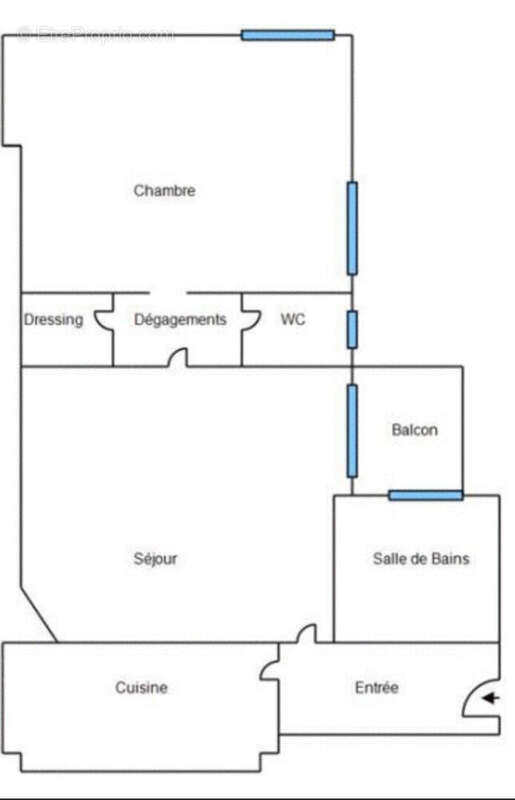Vaneau, 2 Pièces 42 m² + terrasse 3,5m² - photo 3