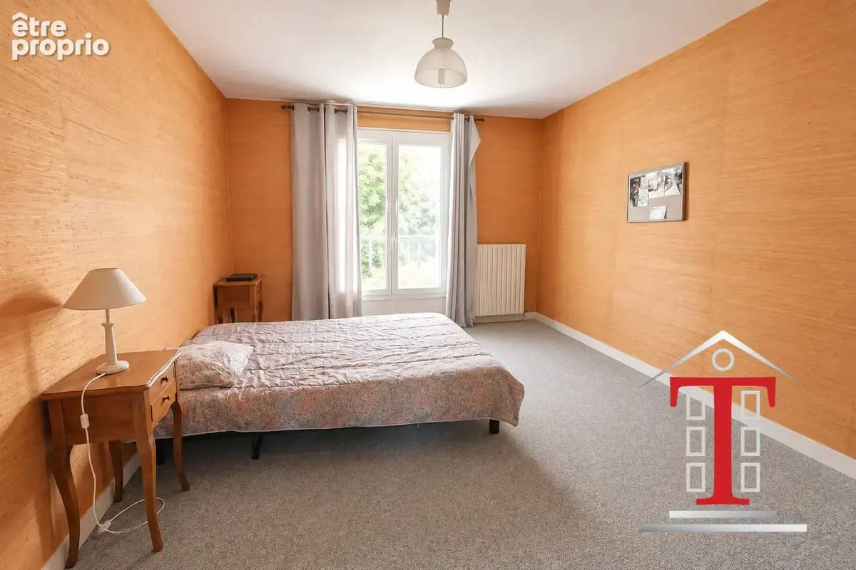 chambre avec vue sur jardin