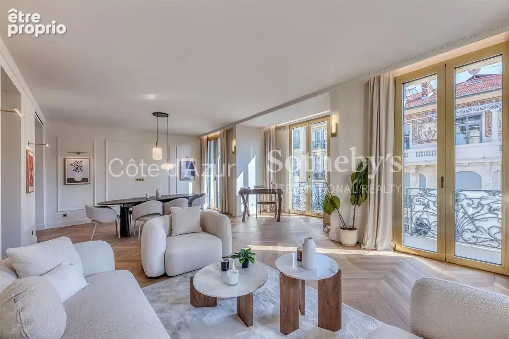 Nice Carré d’Or, appartement bourgeois rénové à proximité de la mer - photo 1
