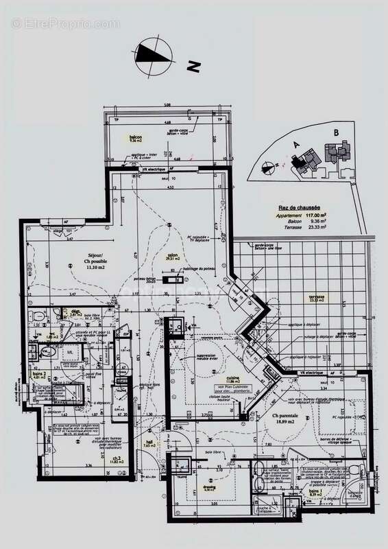 Appartement à MESSIGNY-ET-VANTOUX