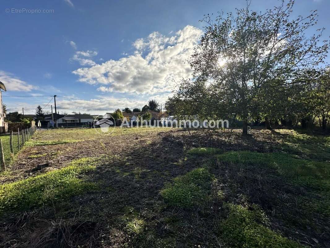 Terrain à SAINT-ASTIER