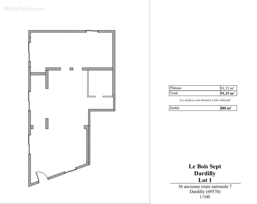 Appartement à DARDILLY