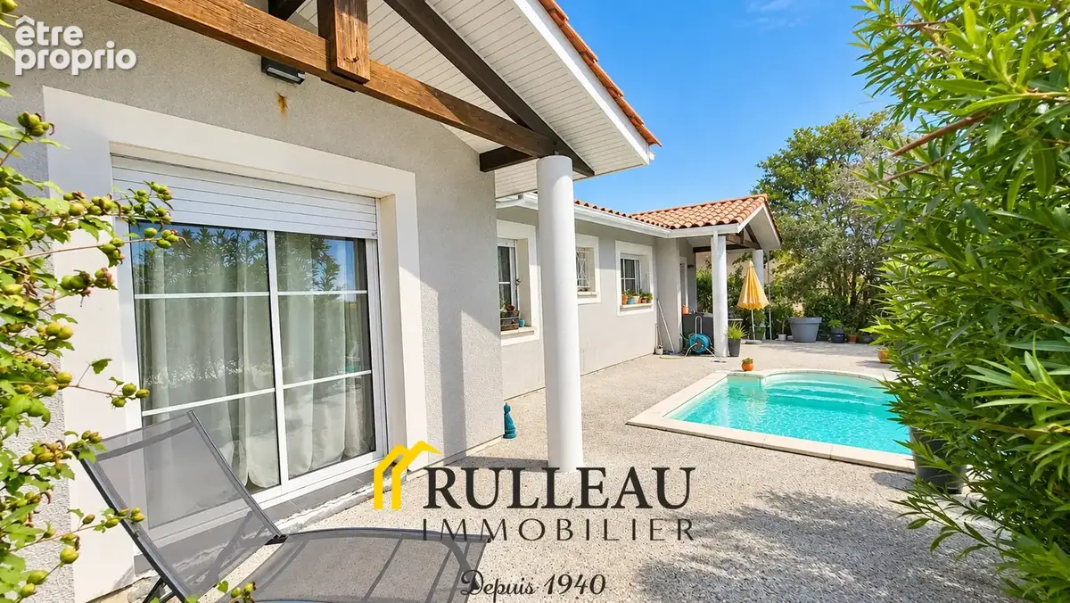 Maison de plain-pied avec piscine, 3 chambres et jardin sans vis-à-vis à Saint-André-de-Cubzac - photo 9