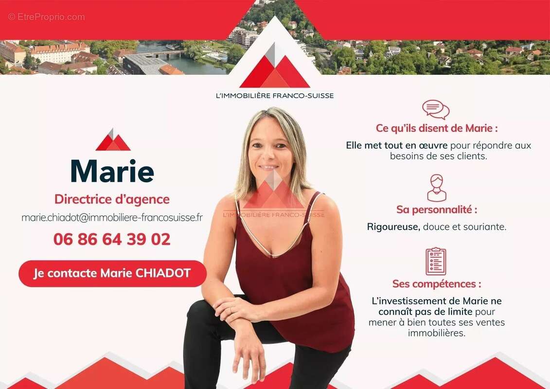 Appartement à CLAIRVAUX-LES-LACS