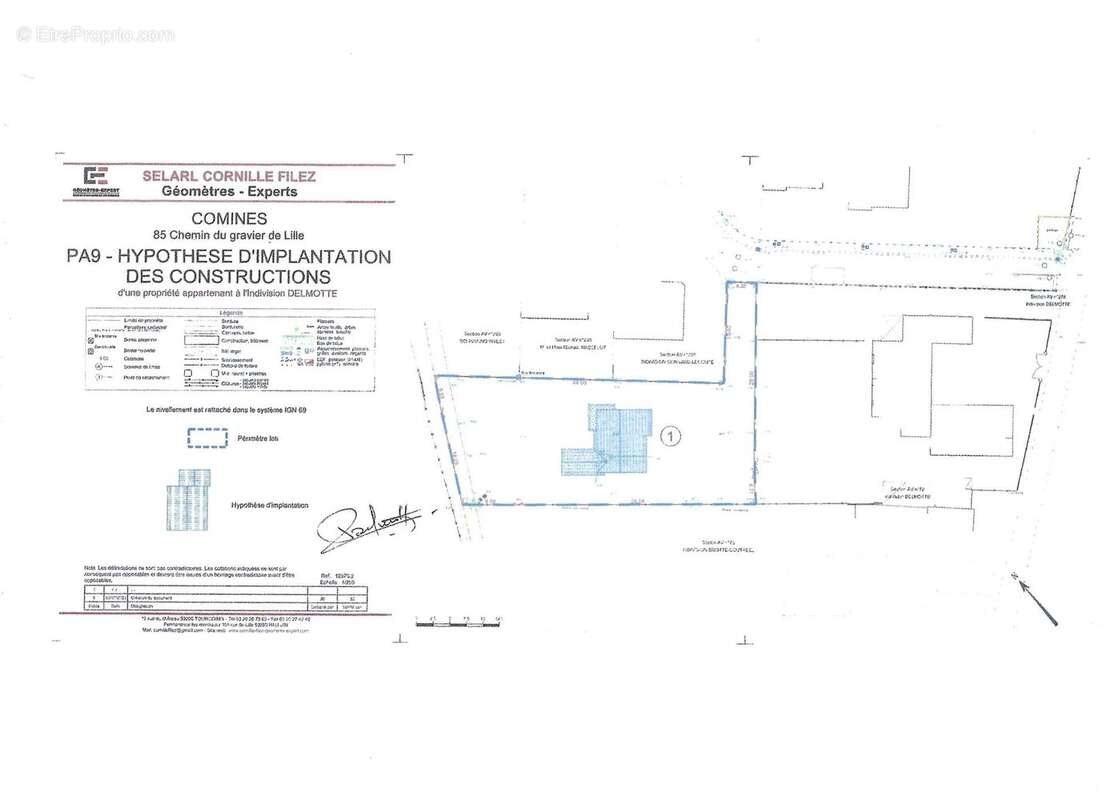 Terrain à QUESNOY-SUR-DEULE