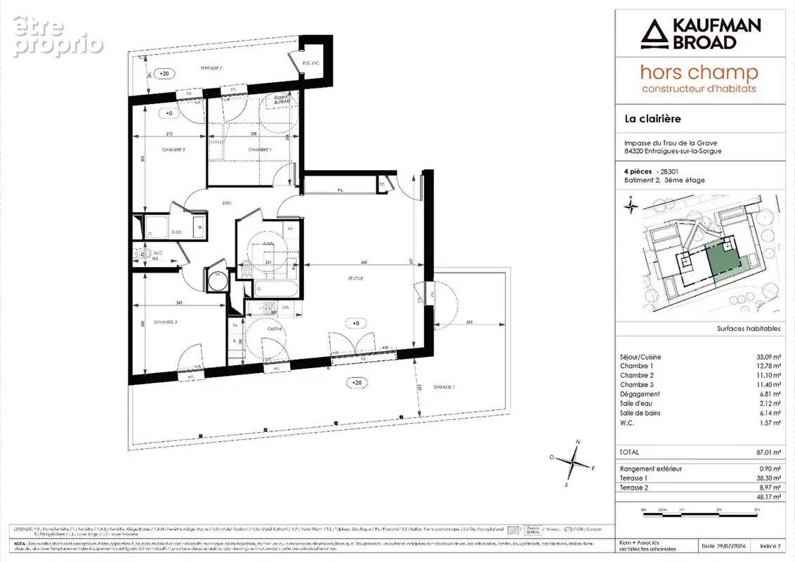Appartement 87m² à entraigues-sur-la-sorgue - photo 4