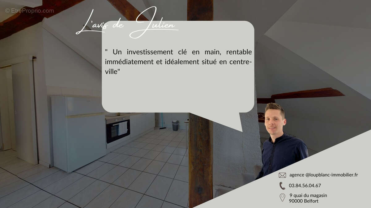 Lots de 2 appartements - centre ville de Montbéliard - photo 9