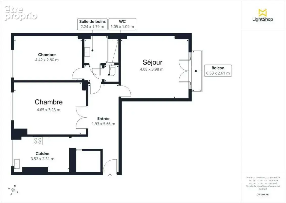 Beau 3 pièces - 69m² avec balcon - Avenue Ferdinand Buisson - photo 20