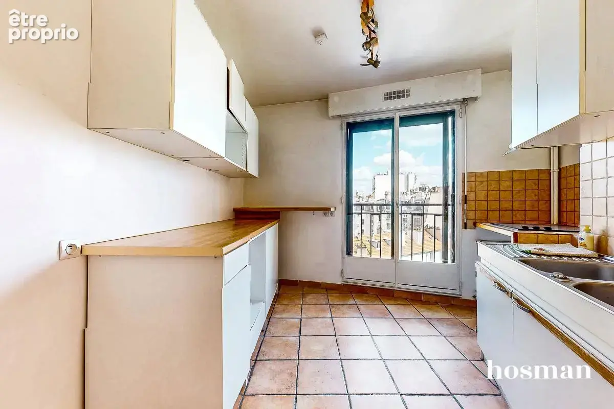 Appartement 2 pièces 46,5 m² — Balcon, vue dégagée & étage élevé avec ascenseur — Alésia / Jean Moulin, Paris 14e - photo 8