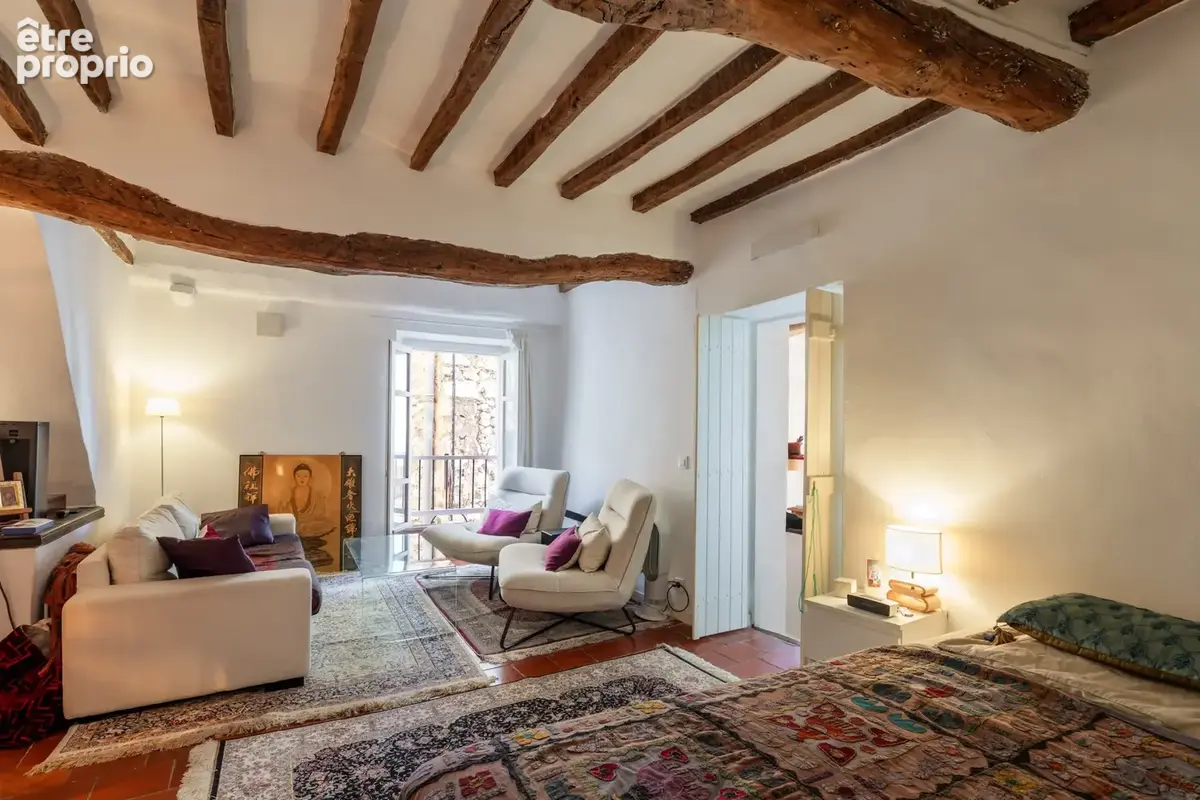 Tourrettes sur loup maison de village de charme avec vue mer, climatisation et 40 m2 de cave - photo 3