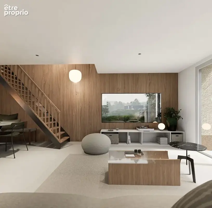 Maison mitoyenne - morteau  -  81 m2 - photo 2