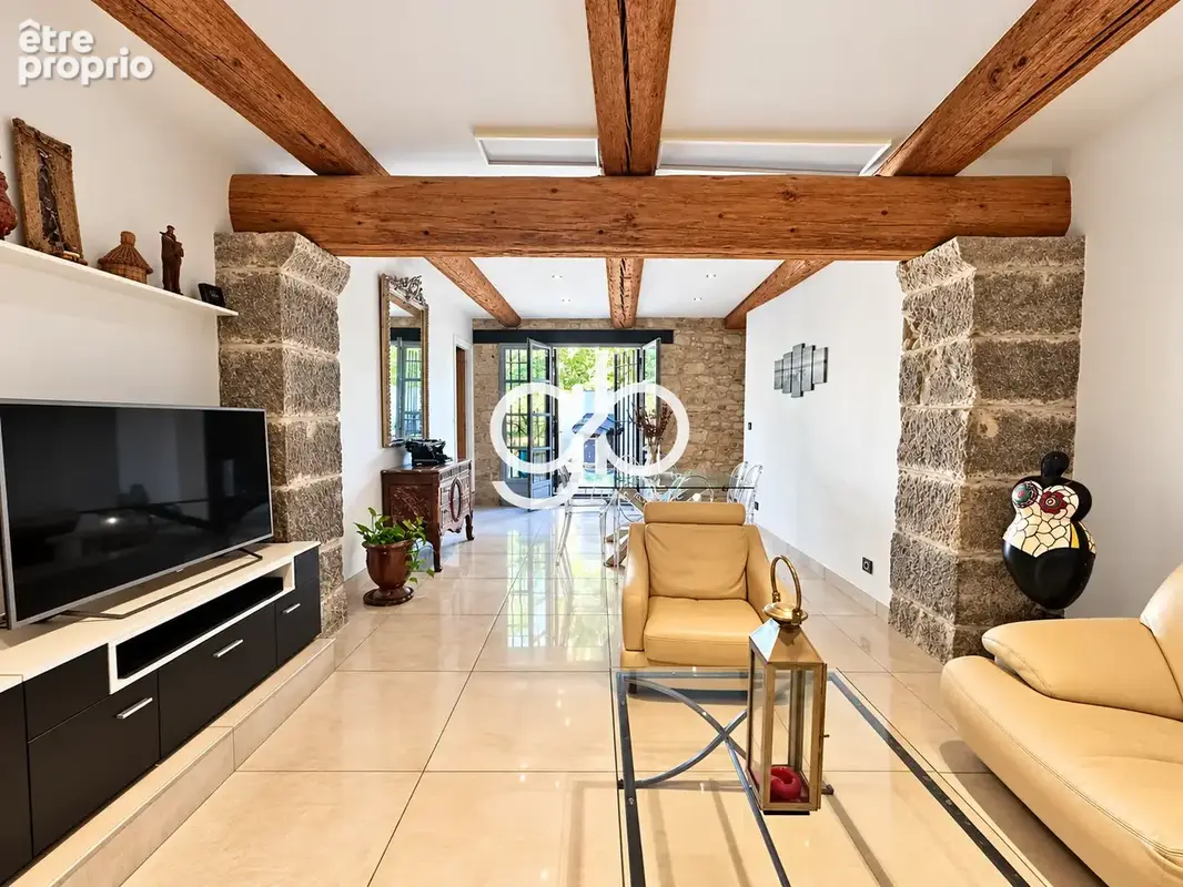 Maison à vendre les matelles - maison de maître 289 m2 - 6 chambres - terrasse 52 m2 - gîte / chambres d’hôtes - photo 3
