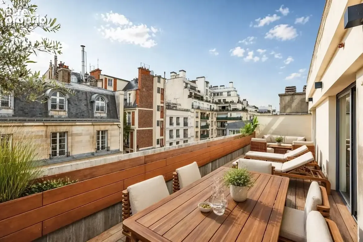 Appartement d’exception – Dernier étage avec terrasse 34m2– Paris 16e, rue de Montevideo - photo 2
