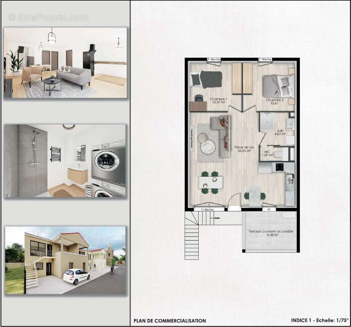 Appartement à LUNEVILLE