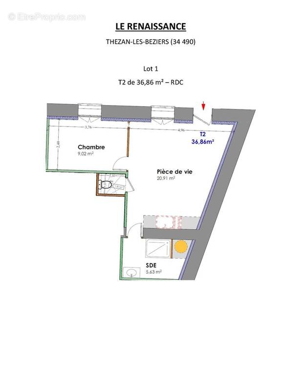 Photo 1 - Appartement à THEZAN-LES-BEZIERS