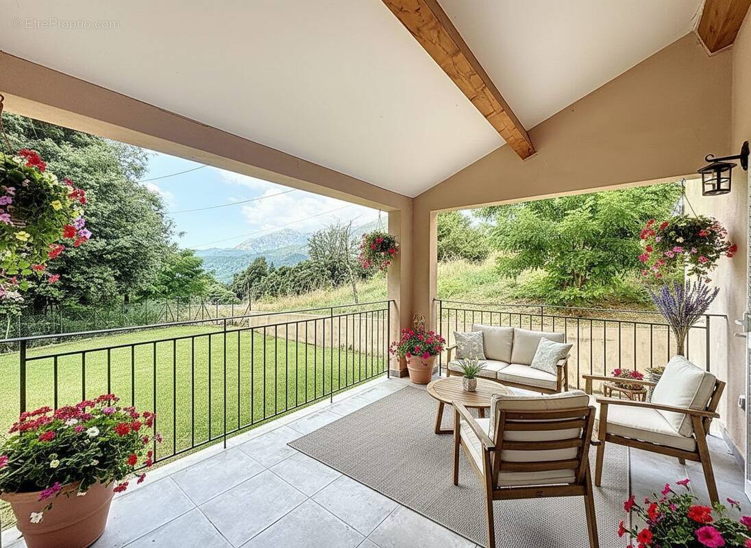terrasse  - Maison à BOCOGNANO