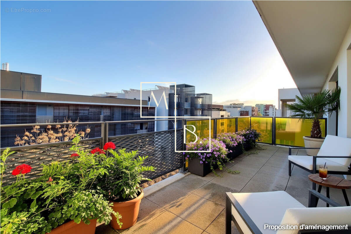 Montpellier, Ovalie, Appartement 3 pièces de 70 m2 avec terrasse et garage - photo 9