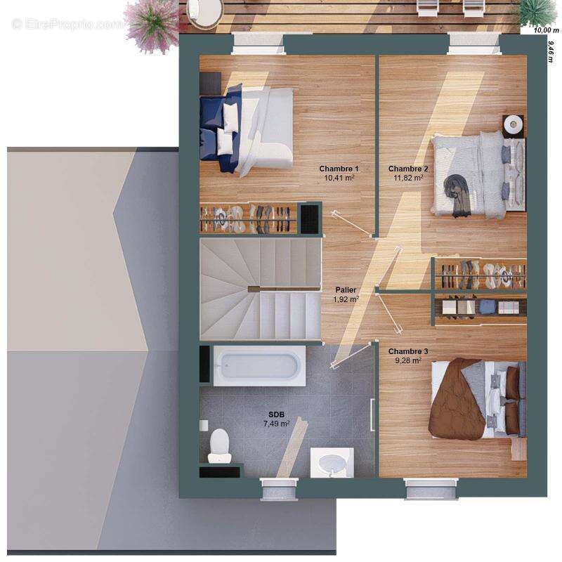 Maison à LA RUE-SAINT-PIERRE