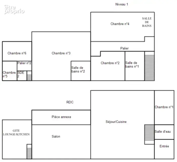 2 maisons en pierre renovée au calme, avec atelier sur terrain d'environ 1500m2 - photo 13