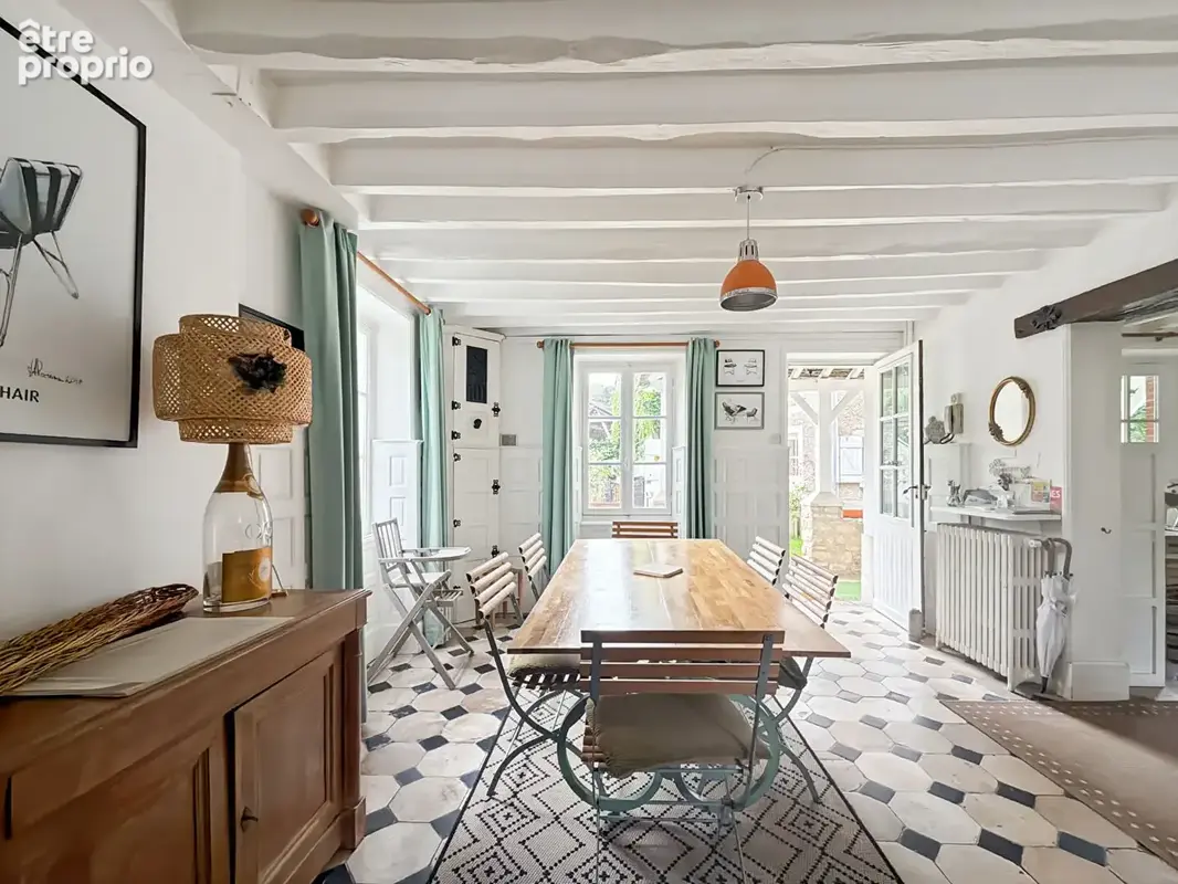 Maison en pierre avec dependance - viennes en arthies - 8pièces - photo 5