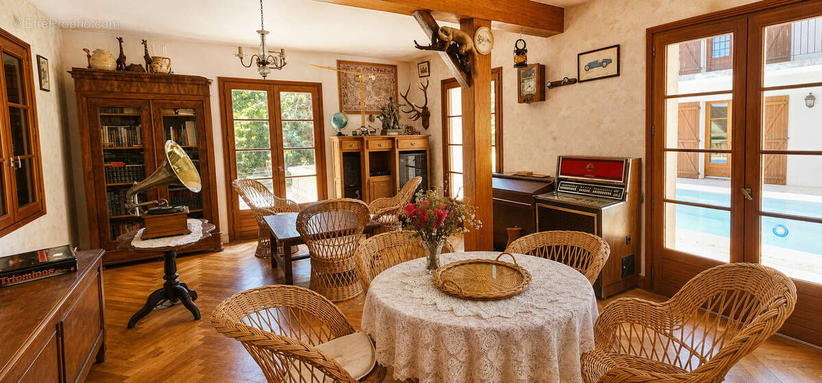 Villa familiale avec parc de 1,7 hectare et piscine à Marcé-sur-Esves - photo 5