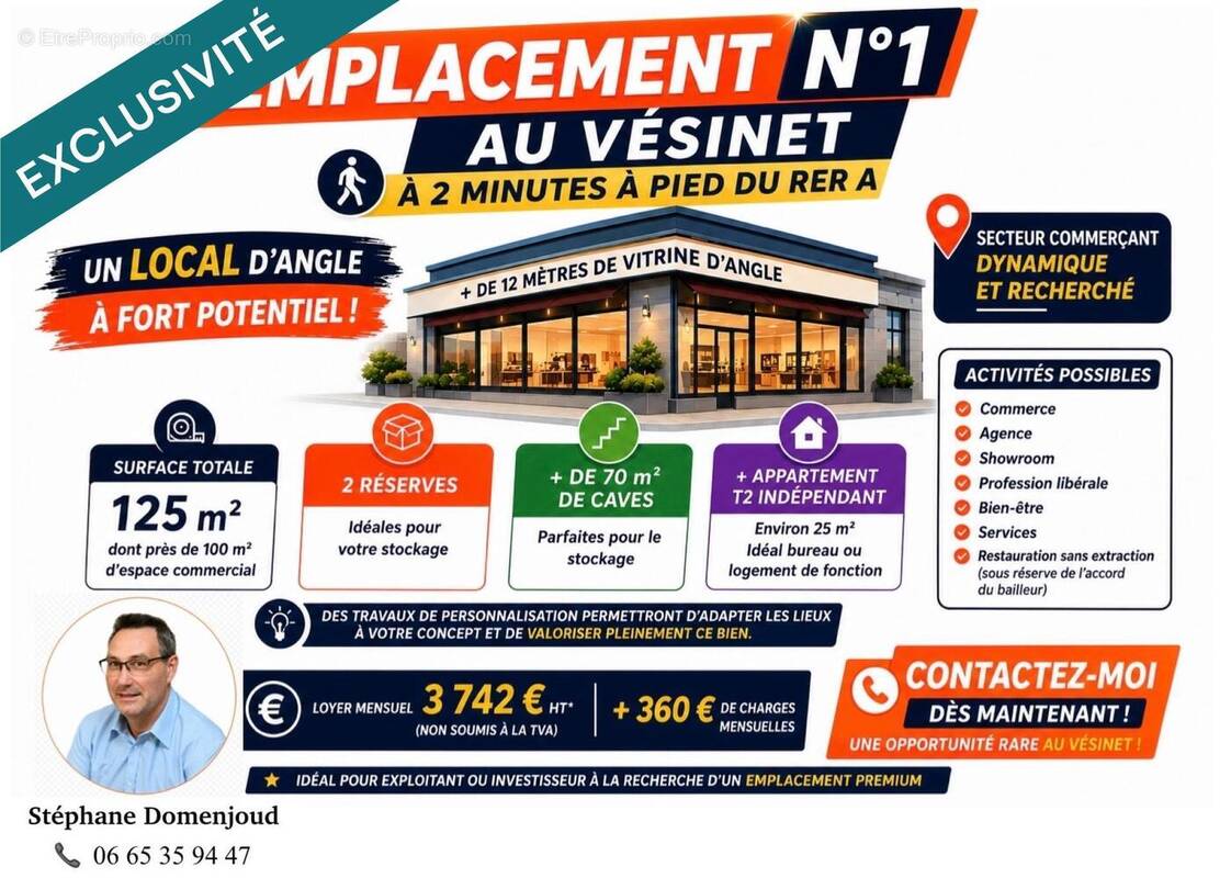 Photo 1 - Commerce à LE VESINET