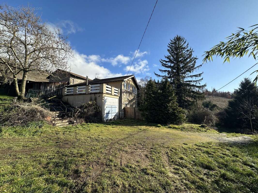 Terrain (location)  - Maison à BEAUJEU