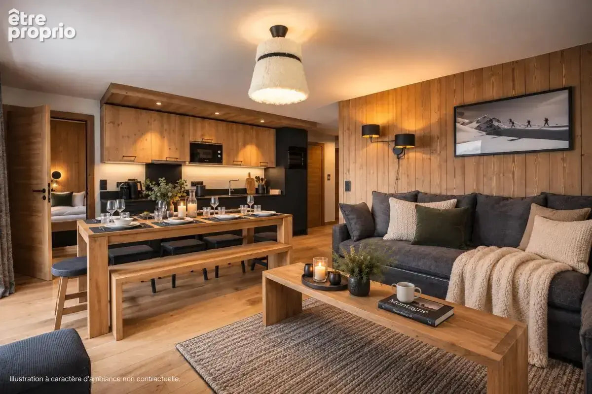 Appartement t4 - résidence l'altima à megève - photo 7