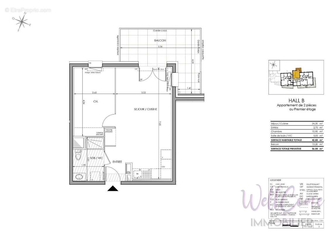 VEFA - Appartement T2 de 42,80m² Nord/Est avec Box et Cave à La Ravoire ! - photo 5
