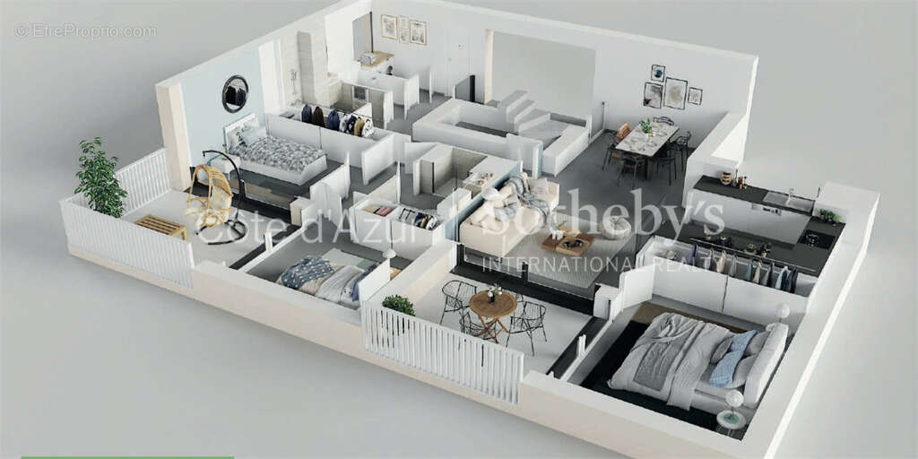 Appartement à LA TURBIE