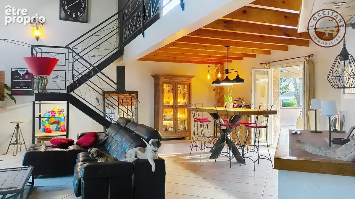 Pujaudran, maison T6 avec piscine - photo 5