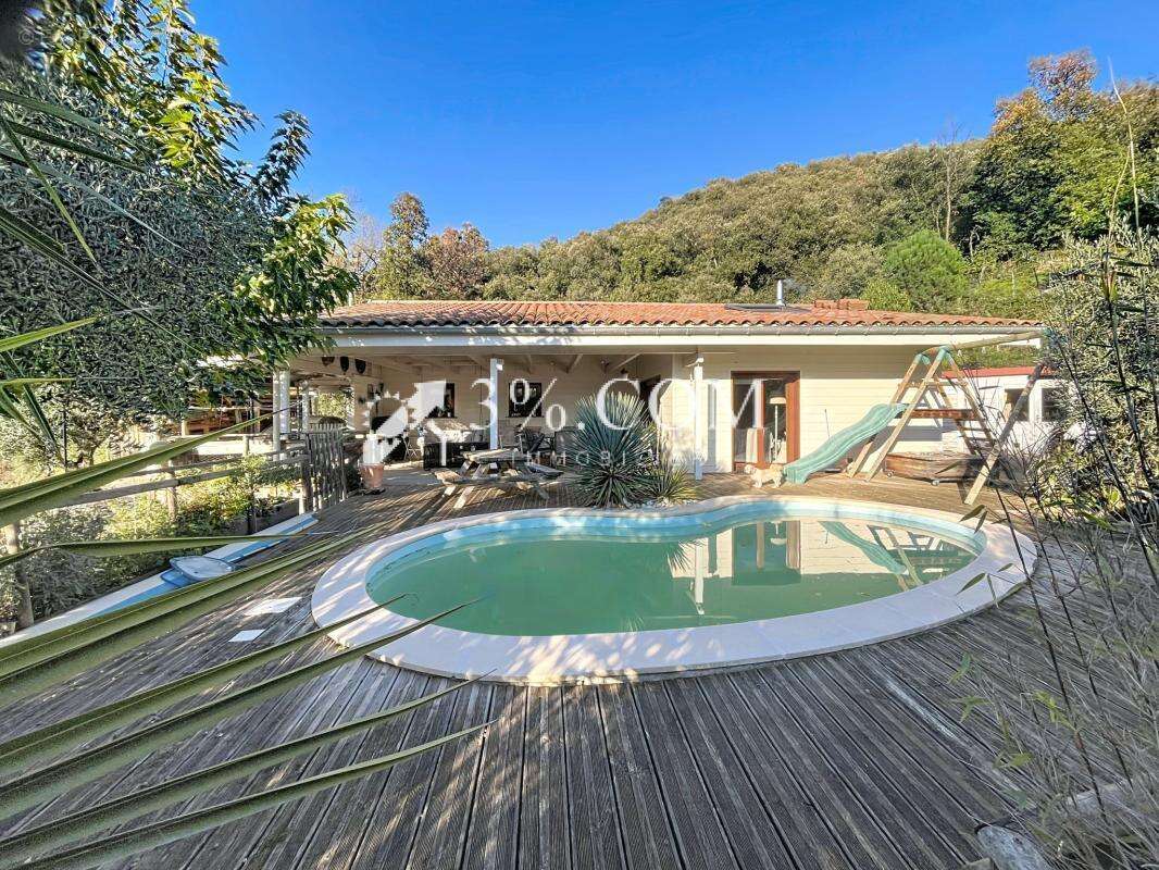 Maison bois 112m2 habitables avec piscine - photo 2