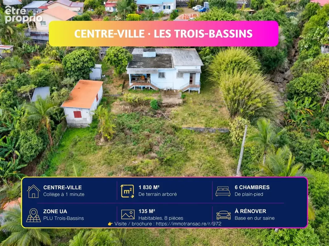 Maison 8 pièces 135 m² à vendre à Les Trois-Bassins (97426) - photo 2