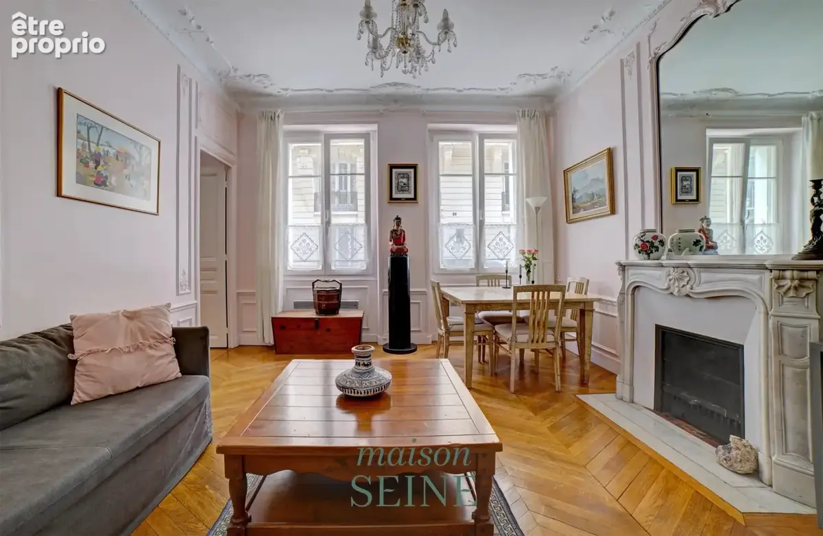 Exclusivité - Neuilly Argenson - Appartement 2 chambres  - Bel ancien - photo 3