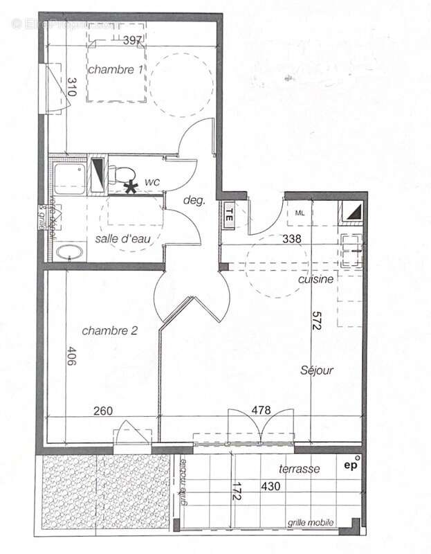 À vendre appartement t3 de 57m² à marseille 4eme arrondissement - photo 7