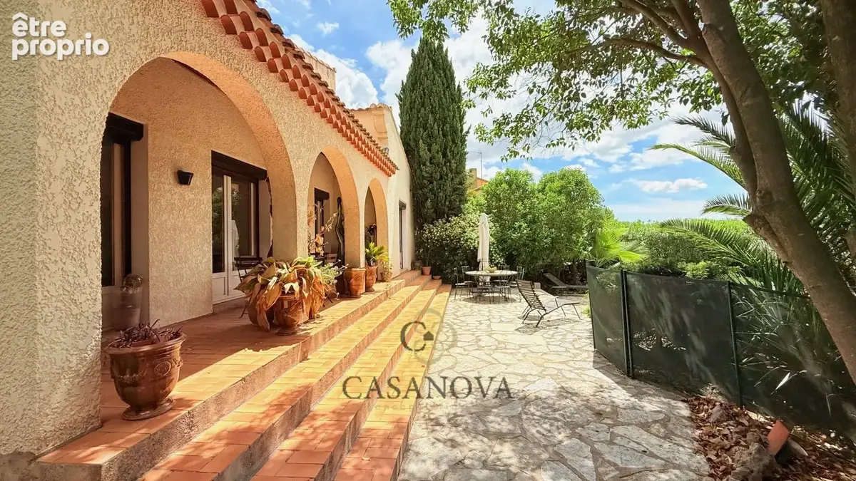 Villa avec piscine et jardin paysager à Bassan  4 chambres, garage, terrasses, proche Béziers - photo 7