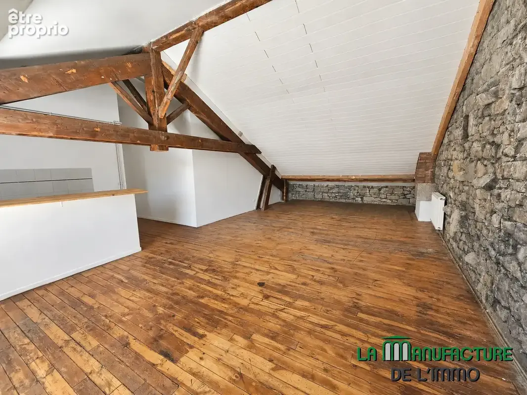 Appartement de type f3 de caractere 71,01 m2 carrez (109,91 m2 au sol) + terrasse - prox. chateaucreux - ideal - photo 5