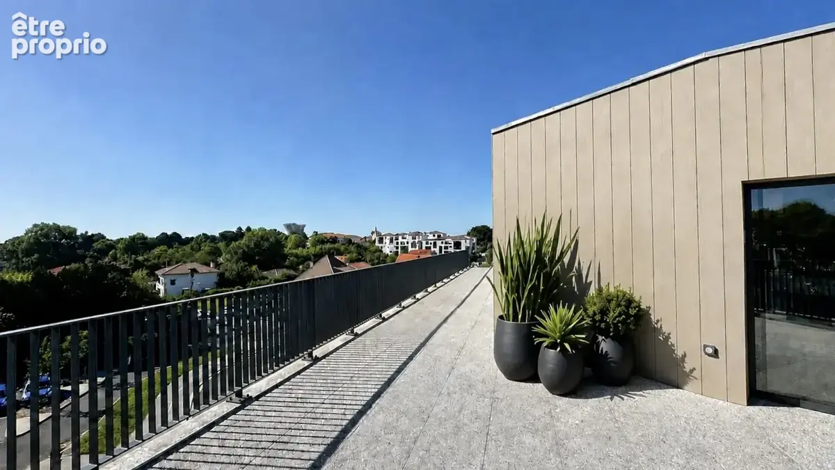 Appartement à vendre Tarnos  T4 en attique avec terrasse de 81 m², rooftop dernier étage, vue dégagée - photo 2