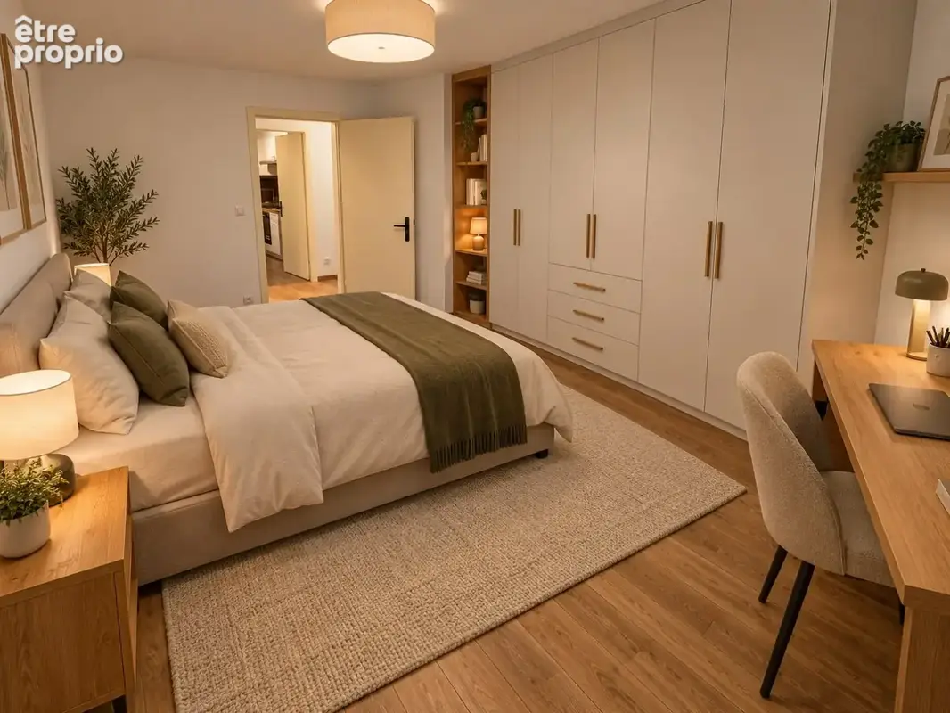 Guebwiller  Appartement T3 rénové à neuf, avec cave et extérieur partagé - photo 3