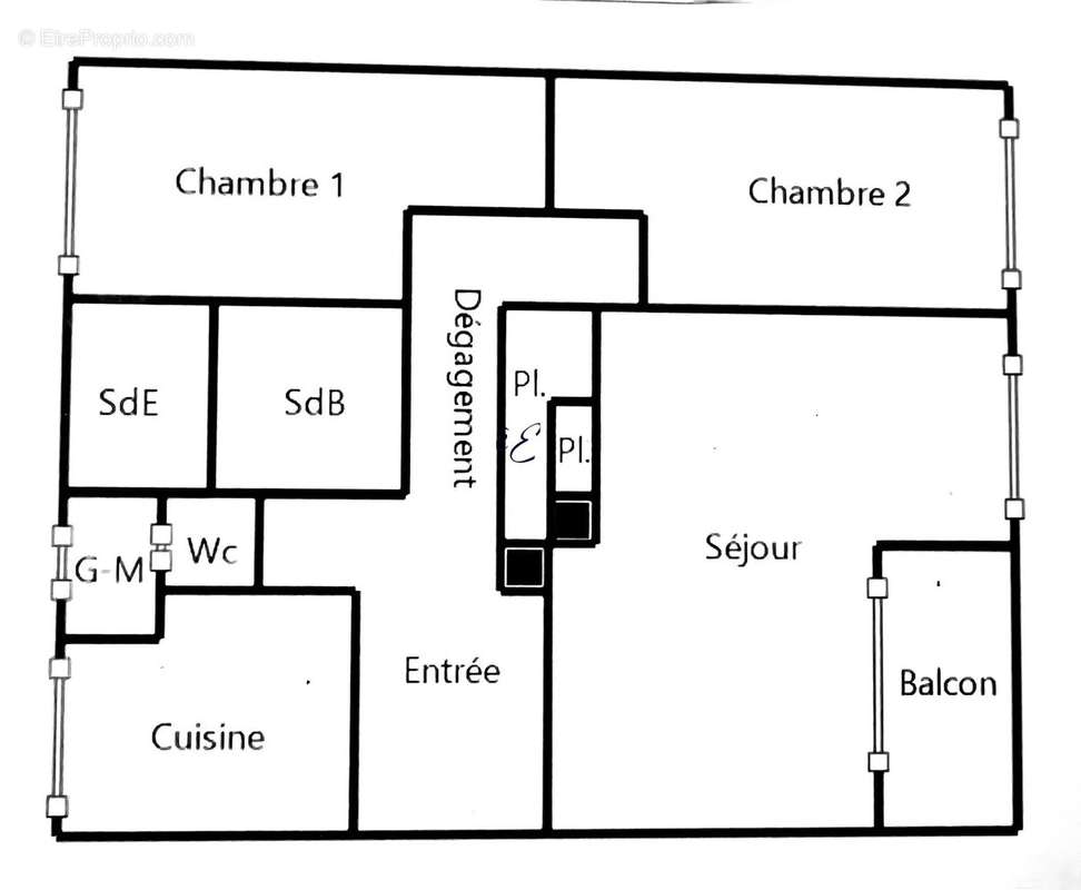 Appartement à BOULOGNE-BILLANCOURT