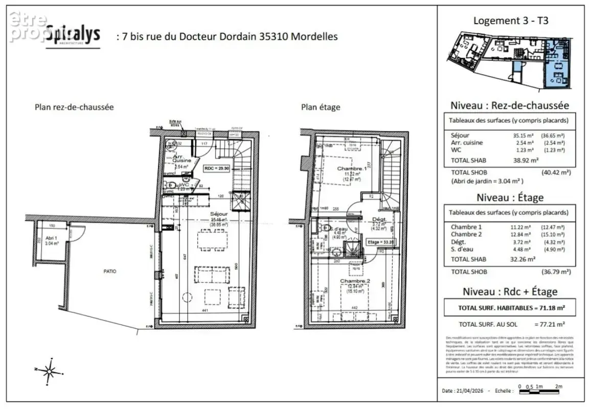 Maison à MORDELLES